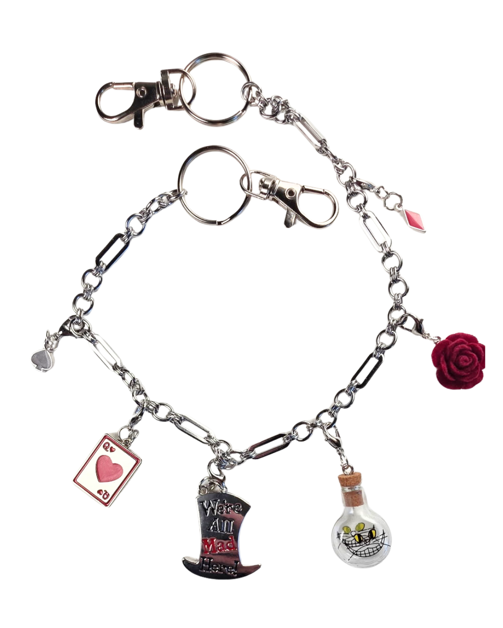Alice In Wonderland Bag Chain - Large