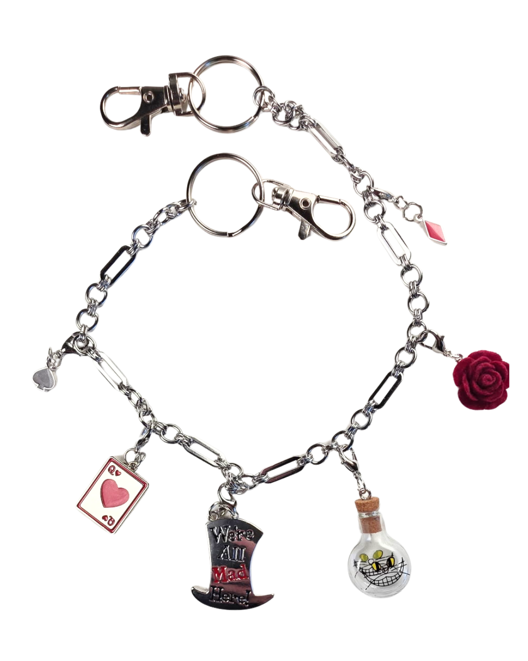 Alice In Wonderland Bag Chain - Large