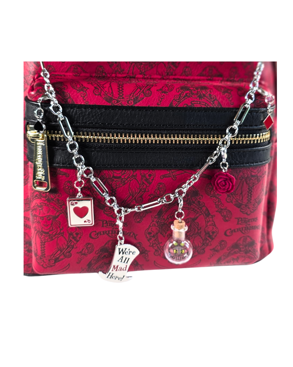 Alice In Wonderland Bag Chain - Large