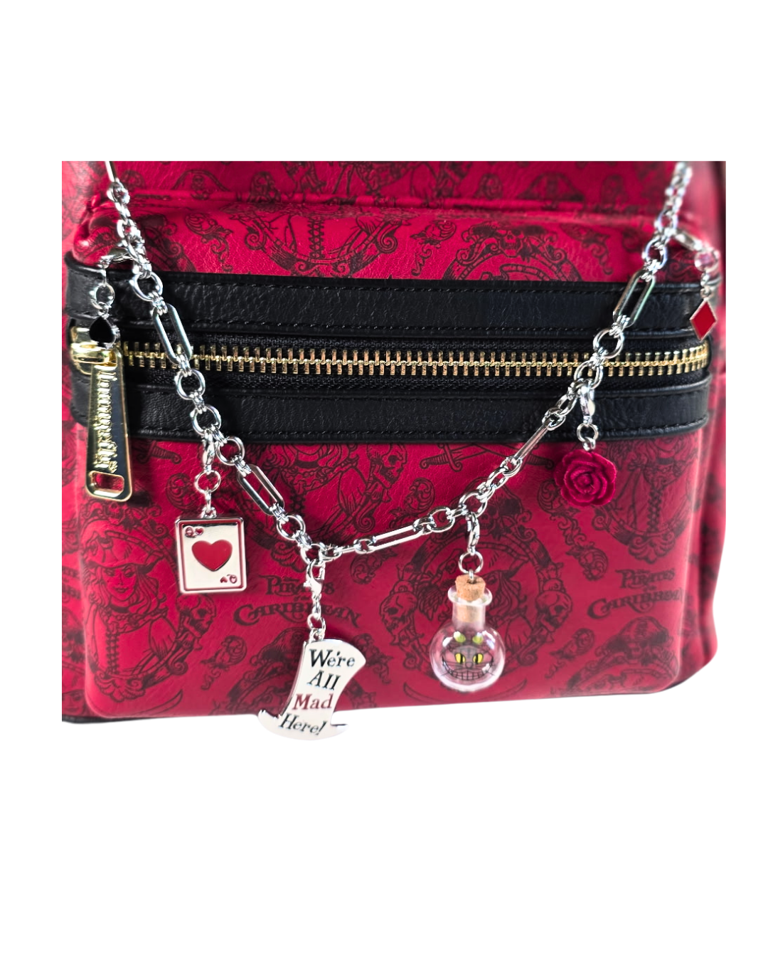 Alice In Wonderland Bag Chain - Large