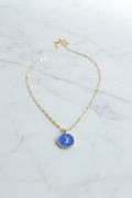 Moon Crescent Enamel Charm
