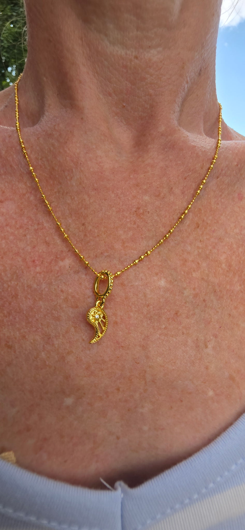 Sun and Moon Friendship Necklace