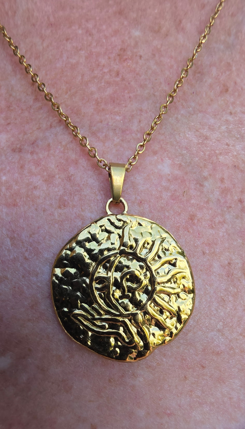 Sun Medallion Necklace