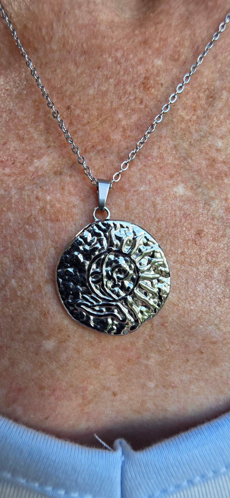 Sun Medallion Necklace