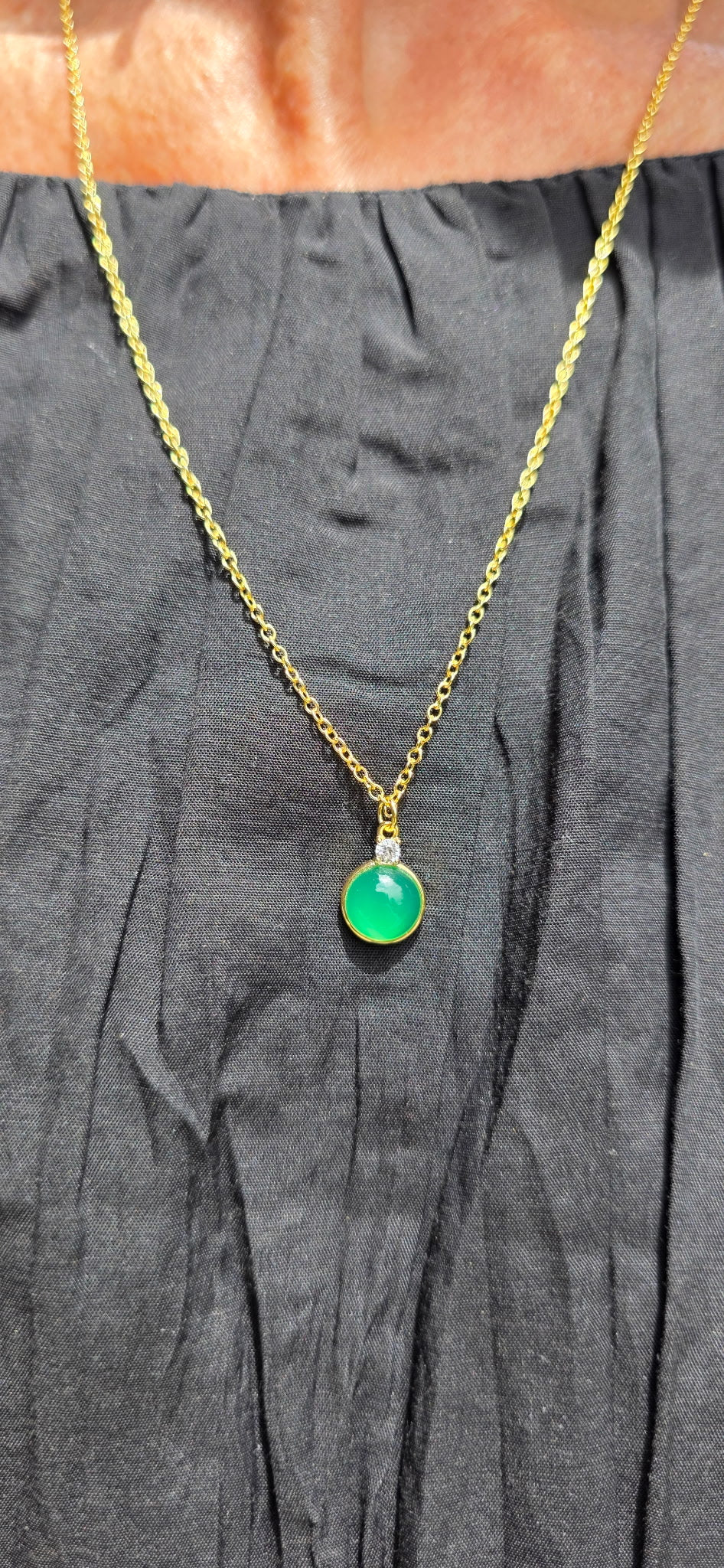 Emerald Glow Necklace
