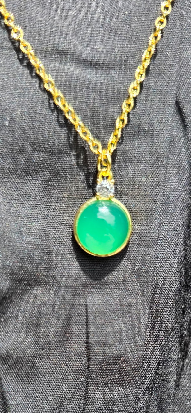 Emerald Glow Necklace