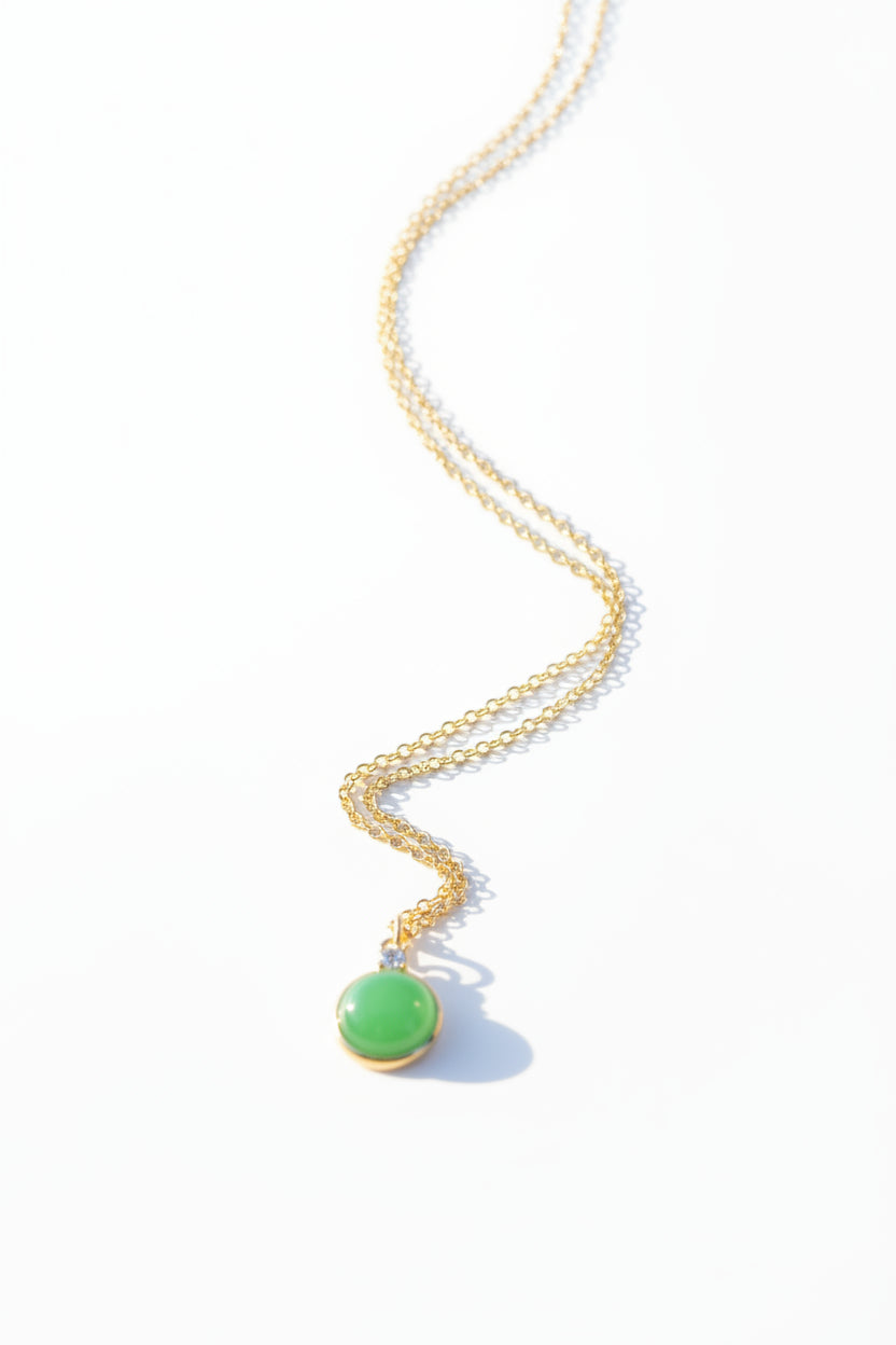 Emerald Glow Necklace