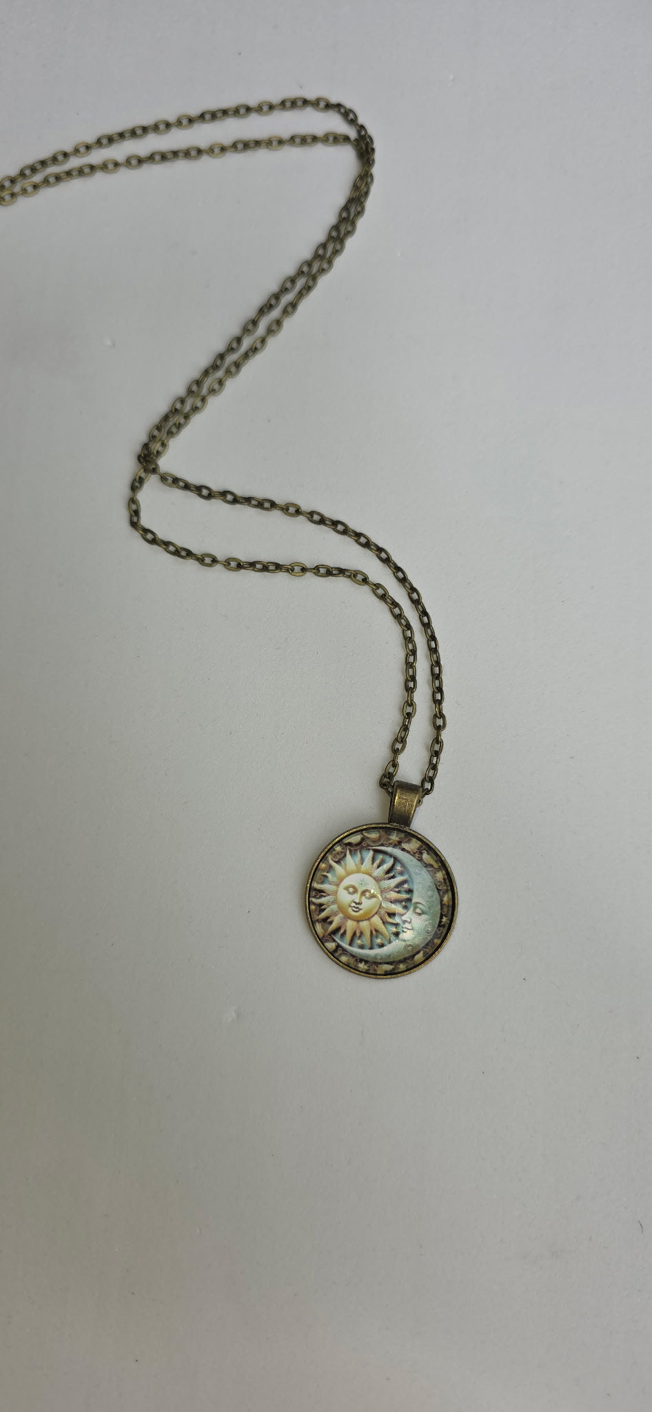 Sun Kissed Moon Pendant