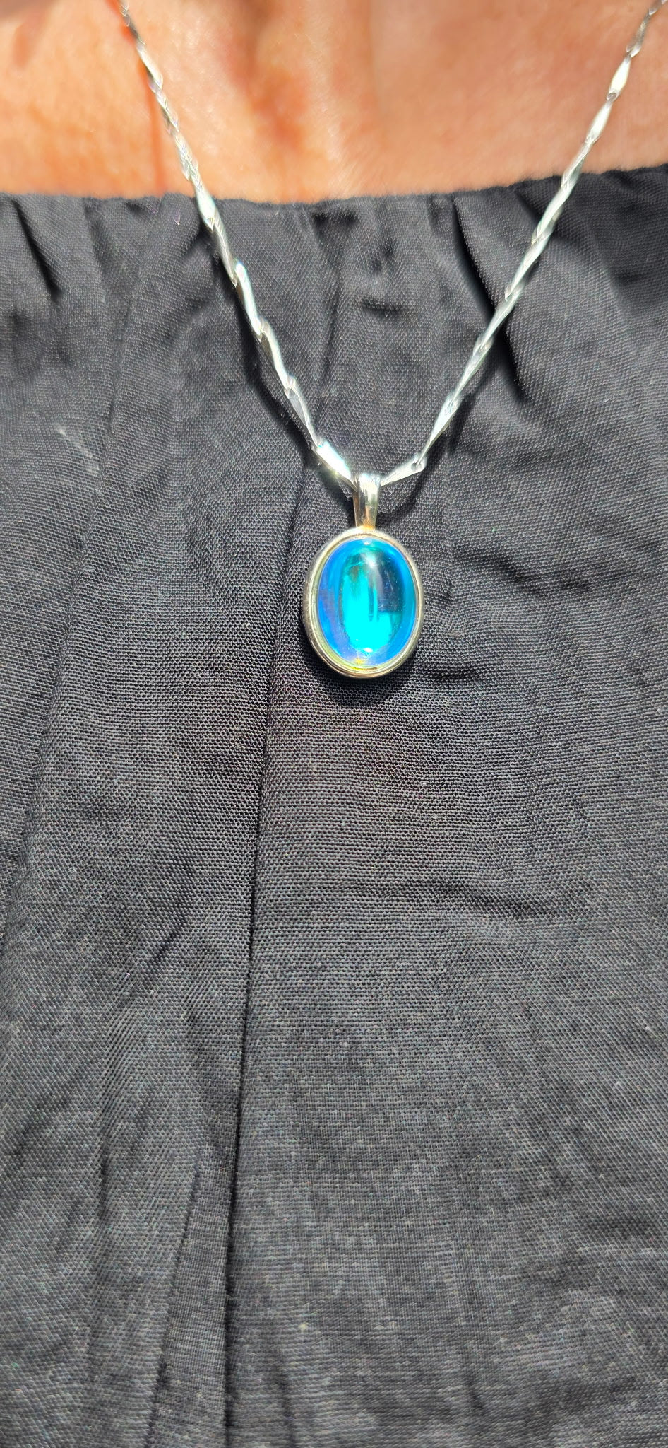 Iridescent Drift Pendant