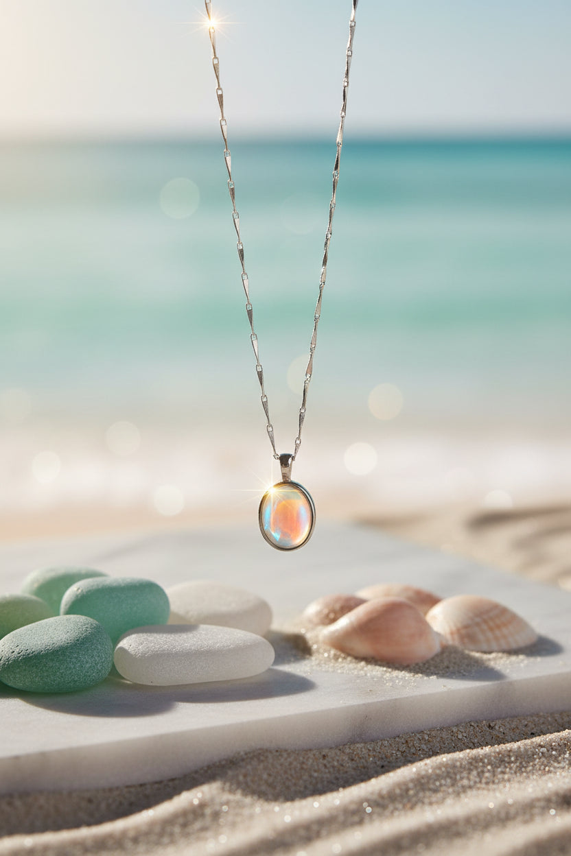 Iridescent Drift Pendant