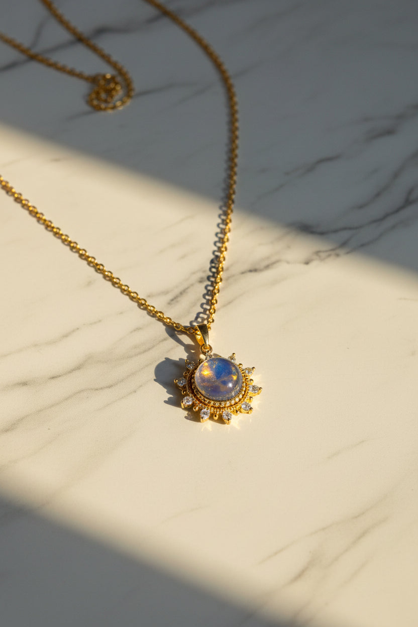 Opal Eclipse Pendant