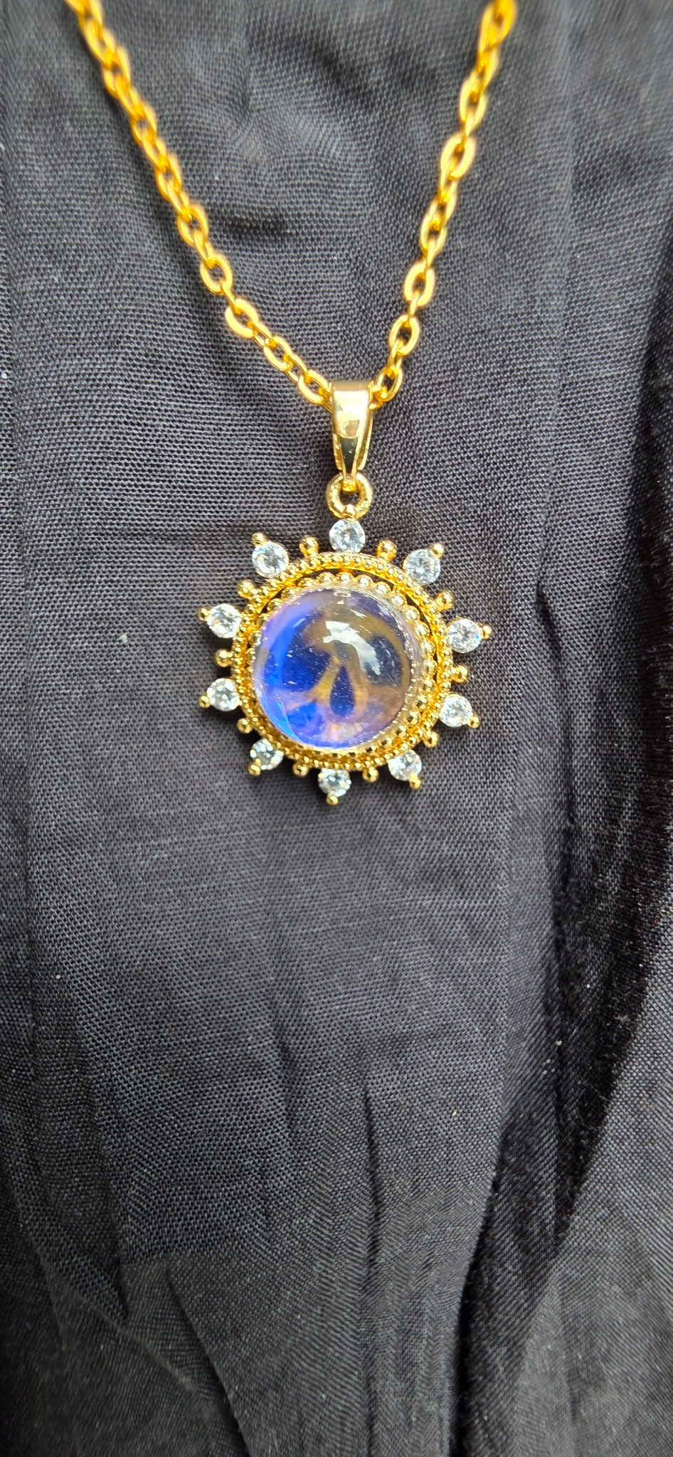 Opal Eclipse Pendant